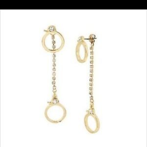 Betsey Johnson Handcuff Earrings